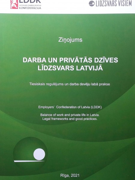 Ziņojums. Darba un privātās dzīves līdzsvars Latvijā
