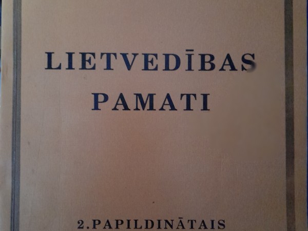 Lietvedības pamati