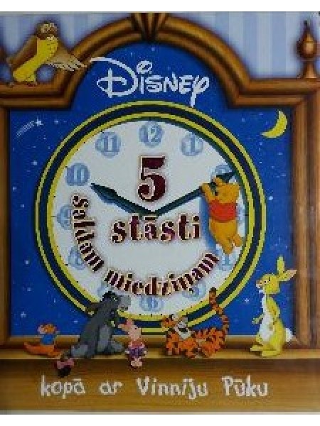 5 stāsti saldam miedziņam kopā ar Vinniju Pūku