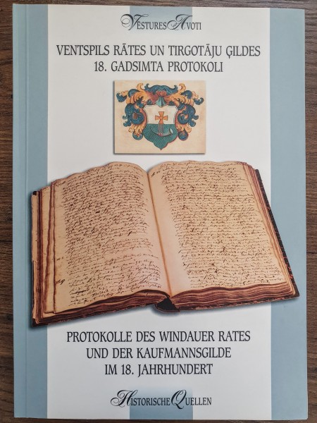 Ventspils rātes un tirgotāju ģildes 18. gadsimta protokoli