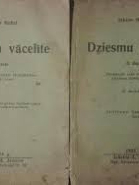 Dziesmu vācelīte 1. daļa (ar notīm)