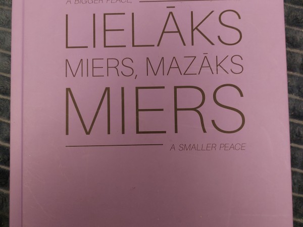 Lielāks miers mazāks miers