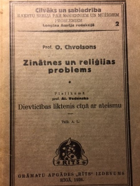 Zinātnes un reliģijas problems
