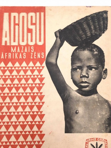 Agosu mazais Āfrikas zēns