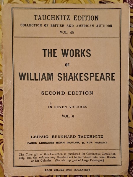 The works of William Shakespeare