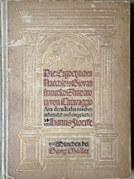 Die Ergötzlichen Nächte. Erster und Zweiter Band