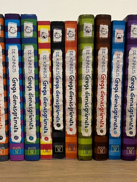 Grega dienasgrāmatas no 1 līdz 17