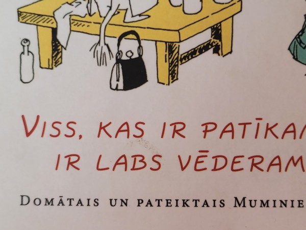 Viss kas ir patīkams,  ir labs vēderam