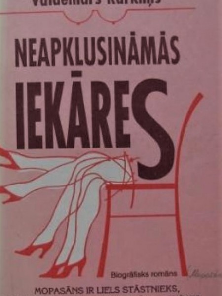 Neapklusināmās iekāres : Biogrāfisks romāns par Mopasāna dzīvi