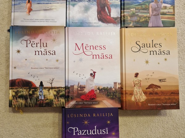 Septiņas māsas. Visas grāmatas.