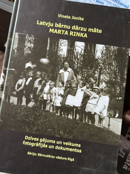 Latvju bērnu dārzu māte marta rinka