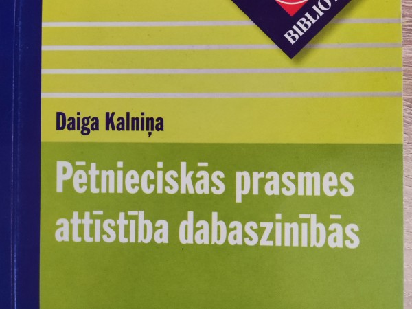 Pētnieciskās prasmes attīstība dabaszinātnēs