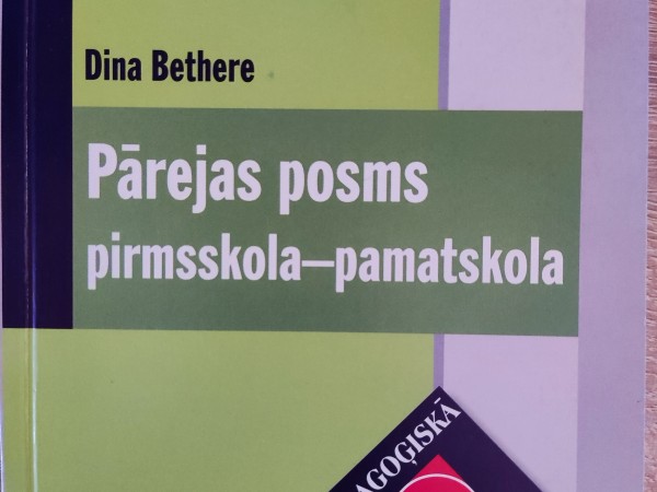 Pārejas posms pirmsskola - pamatskola