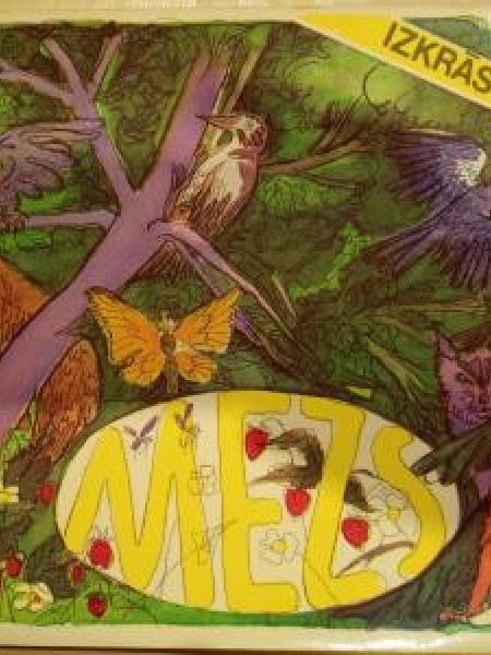 Krāsojamā grāmata Mežs