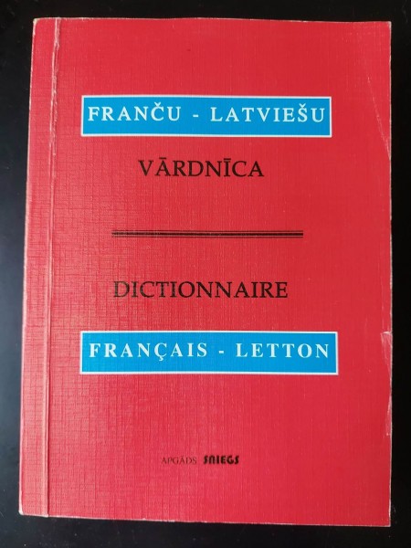 Franču-latviešu vārdnīca