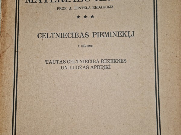 Pieminekļu valdes matreālu krājums. Tautas celtniecība Rēzeknes un Ludzas apriņķi.