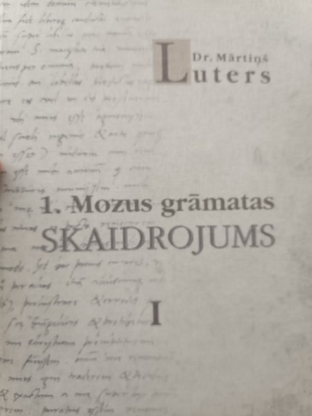 1 Mozus grāmatas skaidrojums