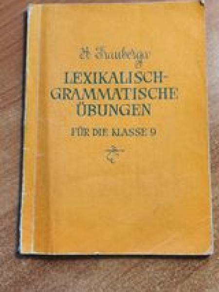 Lexikalisch-grammatische Übungen für die Klasse 9