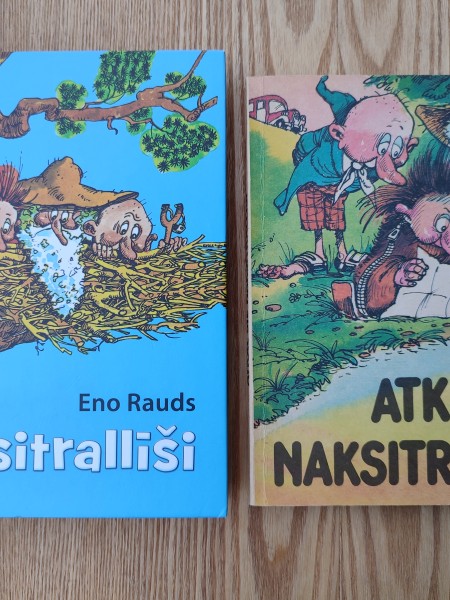 Naksitrallīši 2 grāmatas