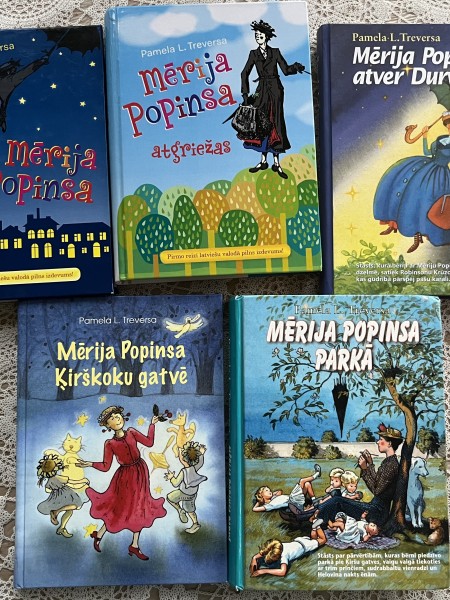 Mērija Popinsa (5 grāmatas)
