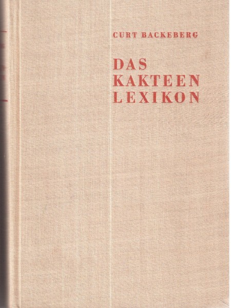 Das Kakteen Lexikon