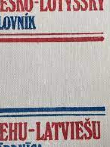 Čehu- latviešu vārdnīca