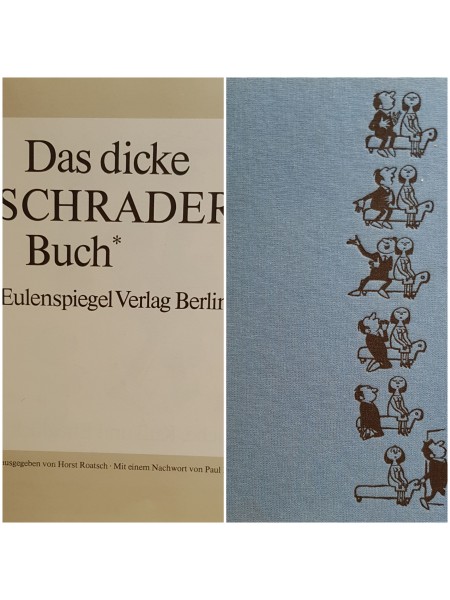 Karla Šrēdera biezā karikatūru grāmata