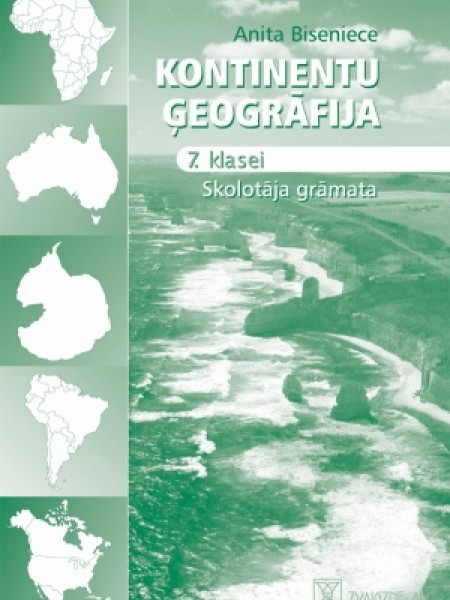 Kontinentu ģeogrāfija 7. klasei skolotāja grāmata