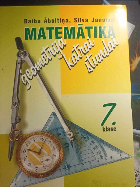 Matemātika, ģeometrija katrai stundai 7.klase