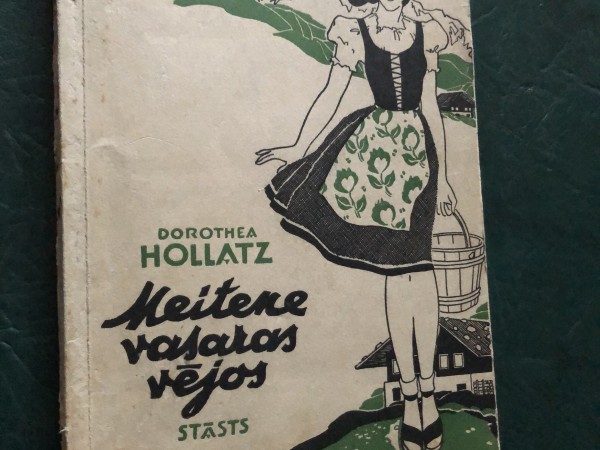 Meitene vasaras vējos