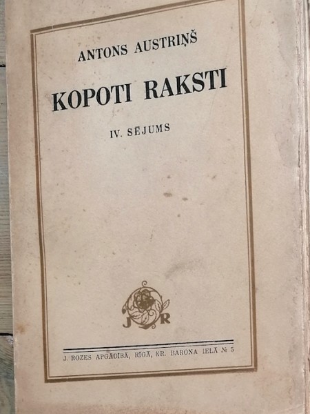 Kopoti raksti, IV. sējums