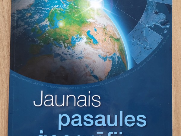 Jaunais pasaules ģeogrāfijas atlants Trešais izd. 2017.g.