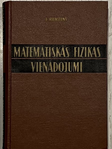 Matemātiskās fizikas vienādojumi