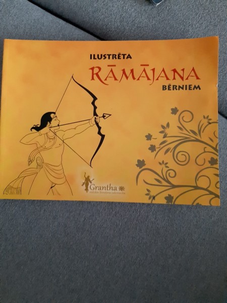 Ilustrēta rāmājana bērniem