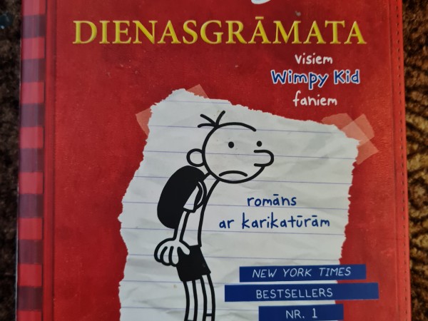 Grega dienasgrāmata visiem wimpy kid faniem