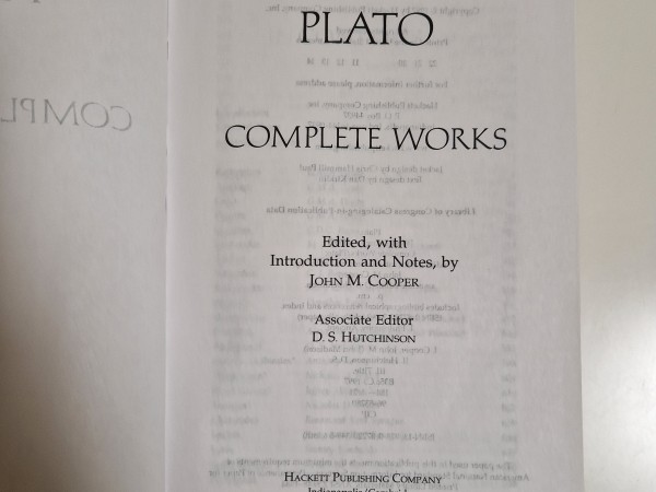 Plato. Complete Works