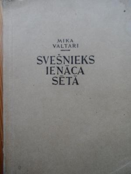 Svešinieks ienāca sētā