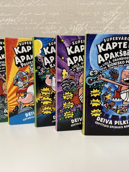 Kapteinis apakšbiksis (2.,3.,4.,5.,6.,7.daļa)