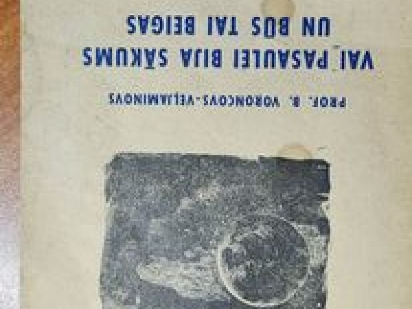 Vai pasaulei bija sākums un būs tai beigas