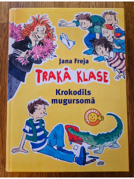 Trakā klase. Krokodils mugursomā