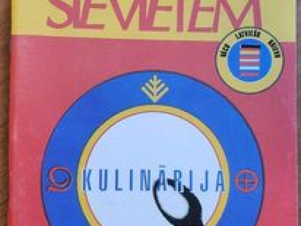 Vārdnīca sievietēm Vācu-latviešu- krievu vārdnīca Kulinārija