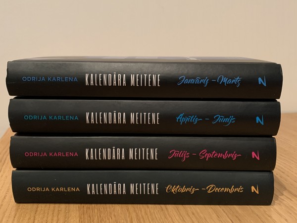 Kalendāra meitene, visas četras daļas (janvāris-decembris)