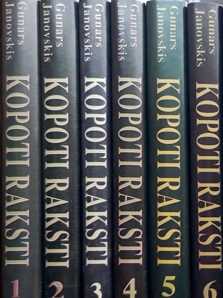 Gunārs Janovskis. Kopoti raksti (1.-6.sējums)