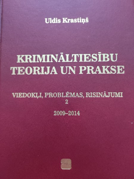 Krimināltiesību teorija un prakse
