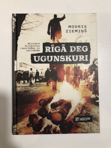 Rīgā deg ugunskuri