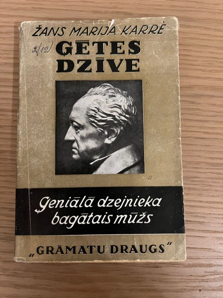 Ģētes dzīve