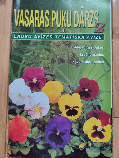 Vasaras puķu dārzs 2