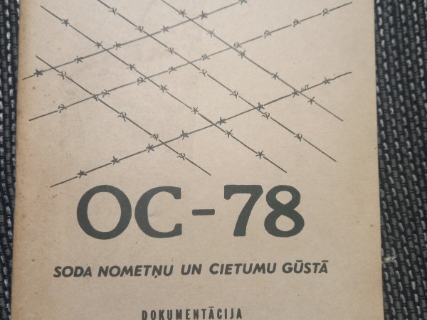 OC-78 soda nometnu un cietumu gūstā