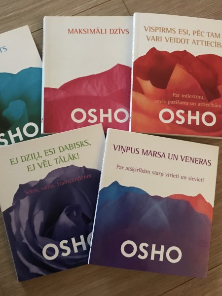 OSHO 5 grāmatas