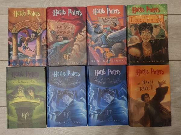 Harijs Poters visas daļas